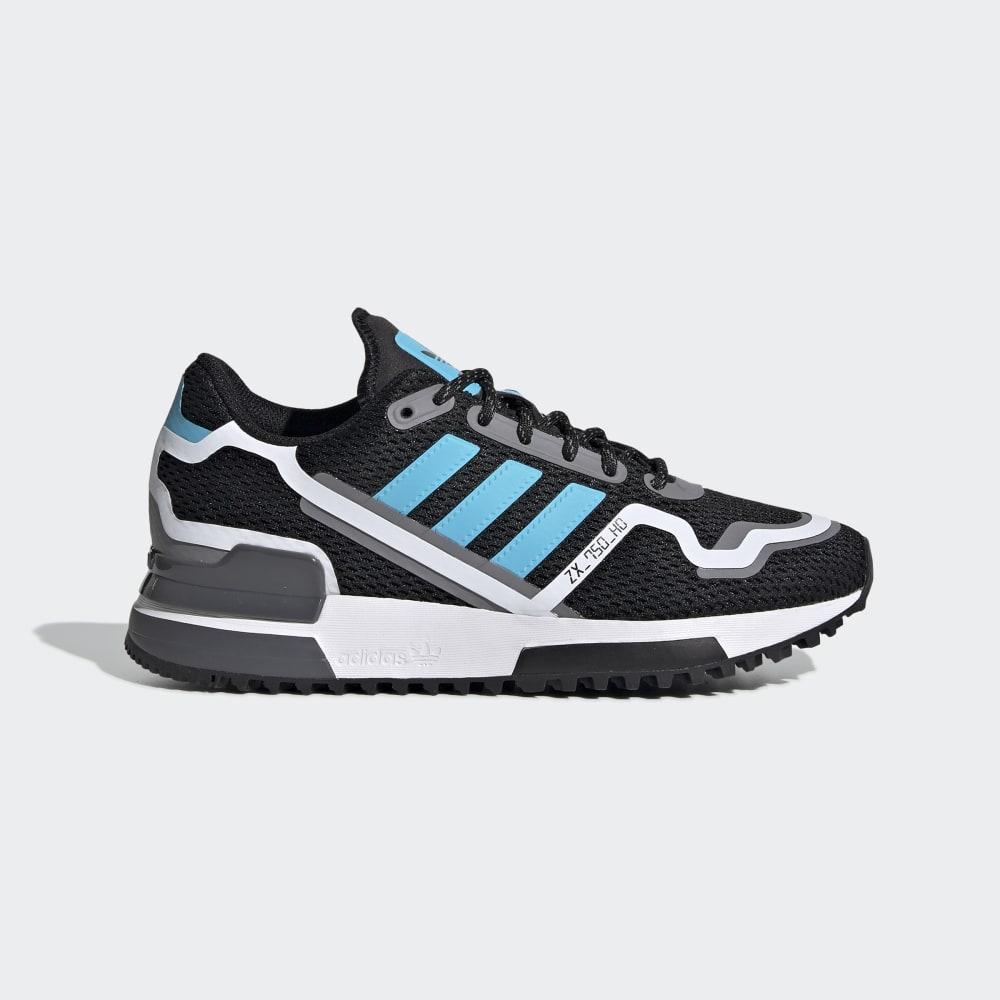 Originals Adidas ZX 750 HD Baieti Romania - Negrii/Albastri Deschis/Albi FV4609